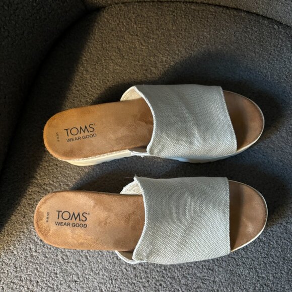 Toms Diana Mule Natural Sandal - Picture 3 of 5